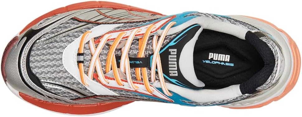 Мужские кроссовки PUMA Velophasis с поэтапной шнуровкой - серые — фото 4