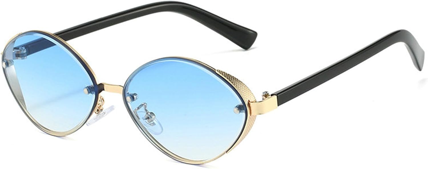 

Солнцезащитные очки Helena без оправы с бриллиантами для женщин и мужчин, мода 90-х, многоугольные солнцезащитные очки в металлической оправе, многоугольные тонированные очки, C2