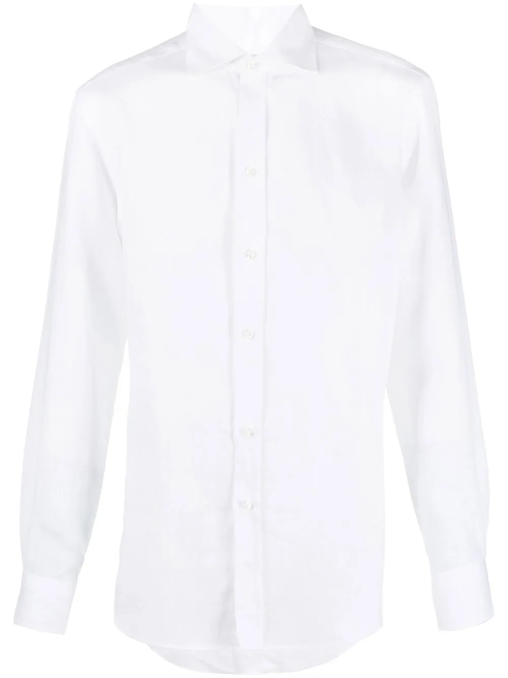 

Льняная рубашка с длинными рукавами Ralph Lauren Purple Label, белый