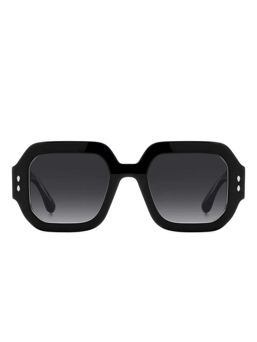 

Солнцезащитные очки с геометрической оправой Isabel Marant Eyewear, черный