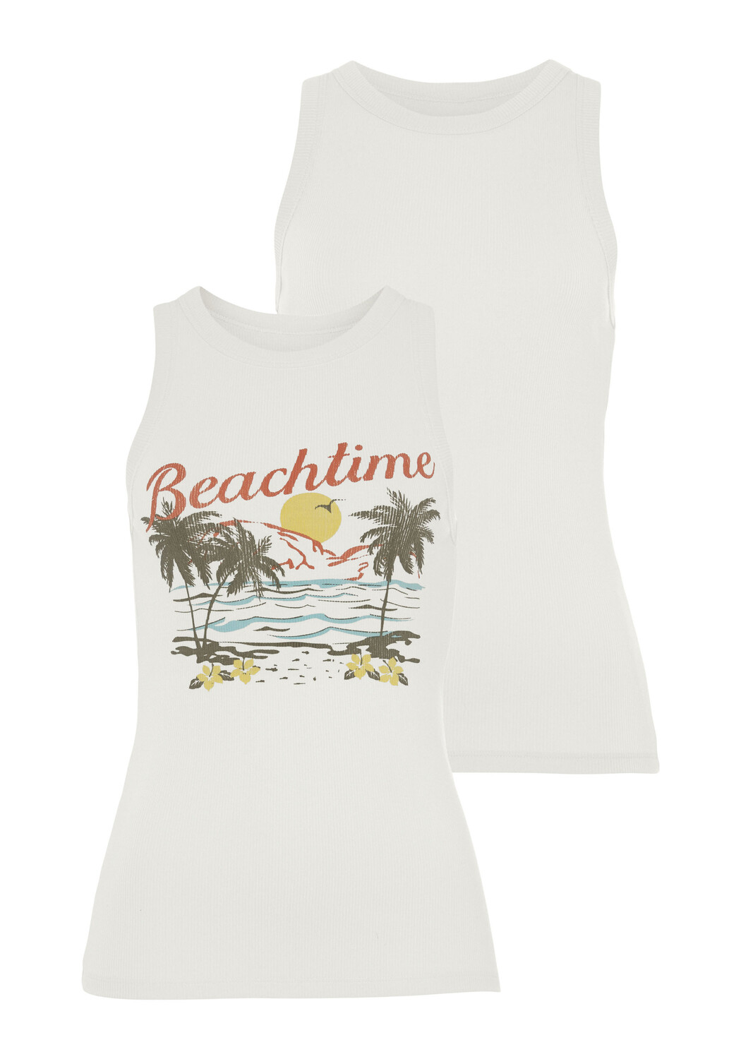

Топ Beach Time Tank, кремовый