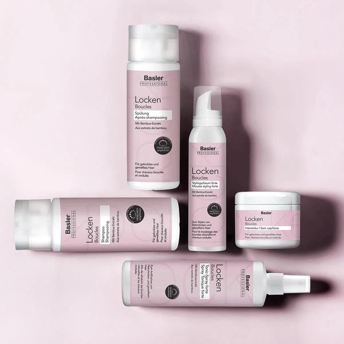 Интенсивное средство для кудрявых волос «Curls Intensive Treatment» 500 мл от basler Basler