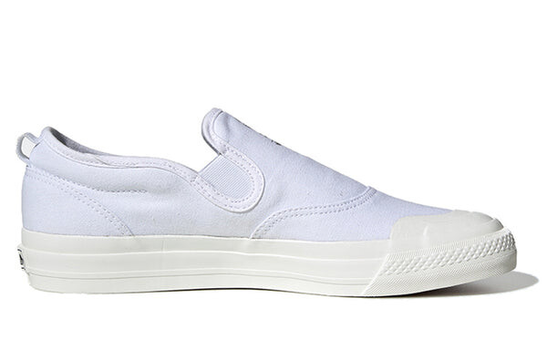 Кроссовки nizza rf slip on Adidas, белый — фото 2