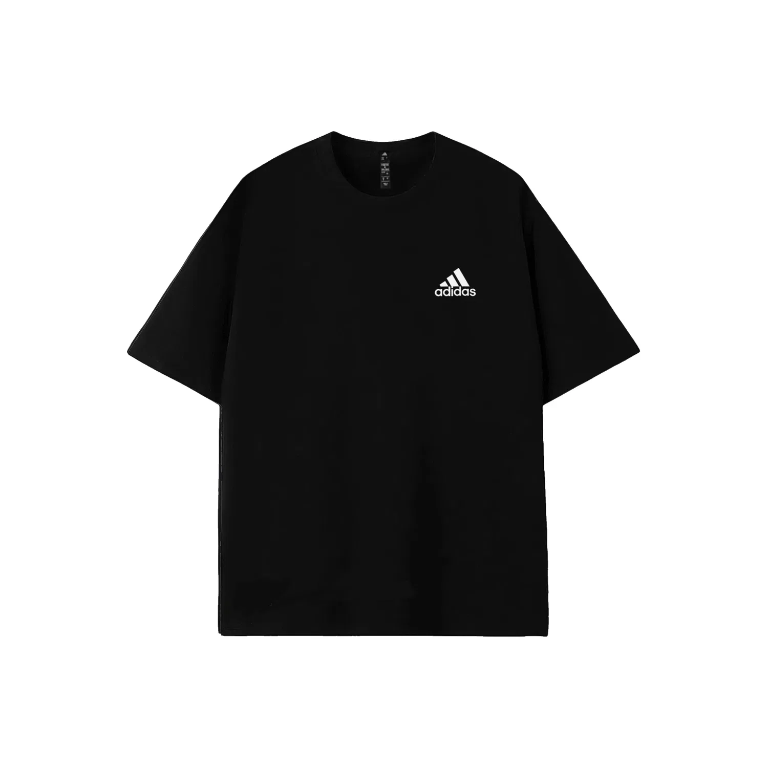 Футболка Adidas MUST HAVES с принтом черная — фото 3
