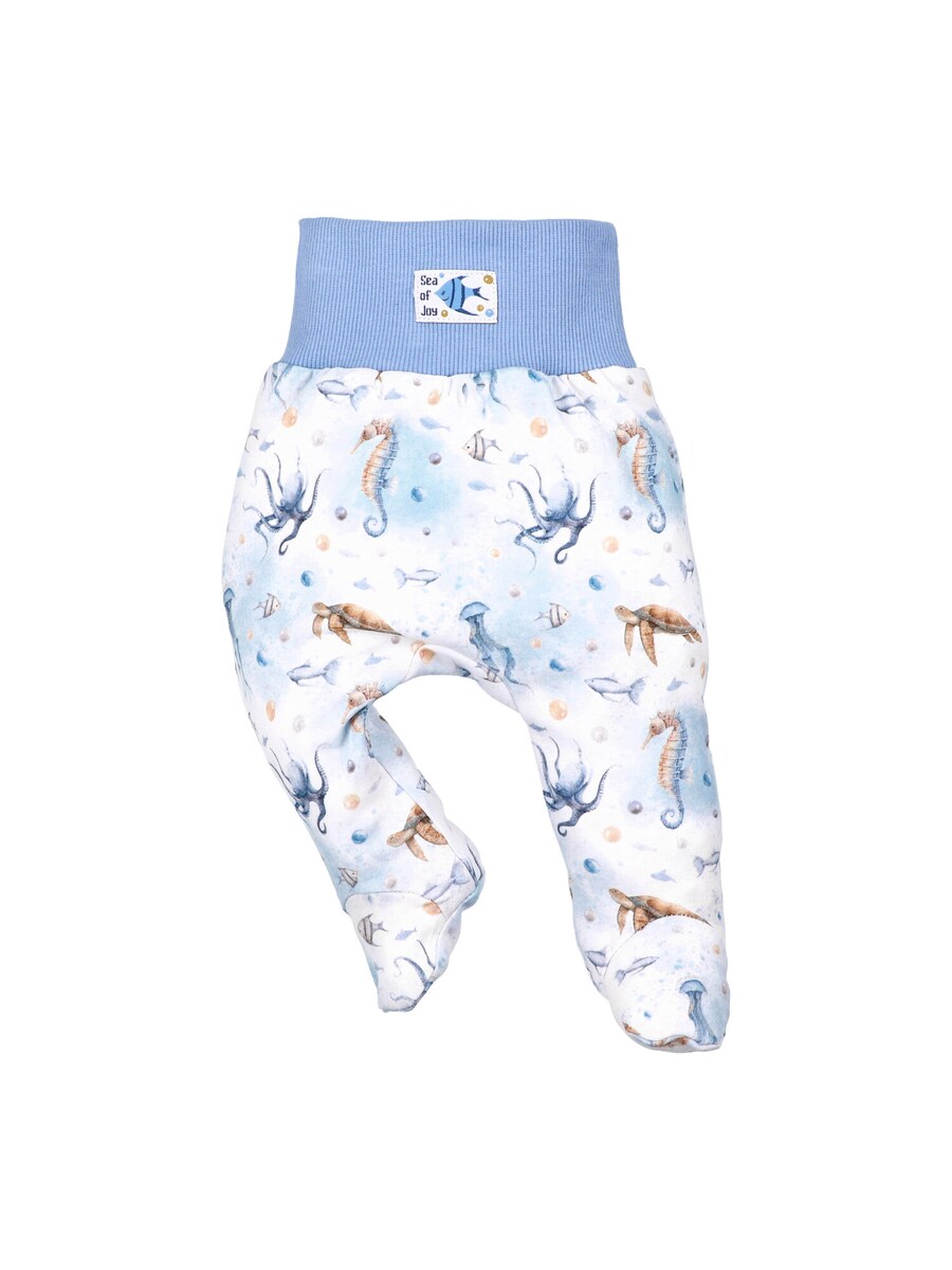 

Обычные брюки NINI Meerestiere, пыльно-синий/светло-голубой