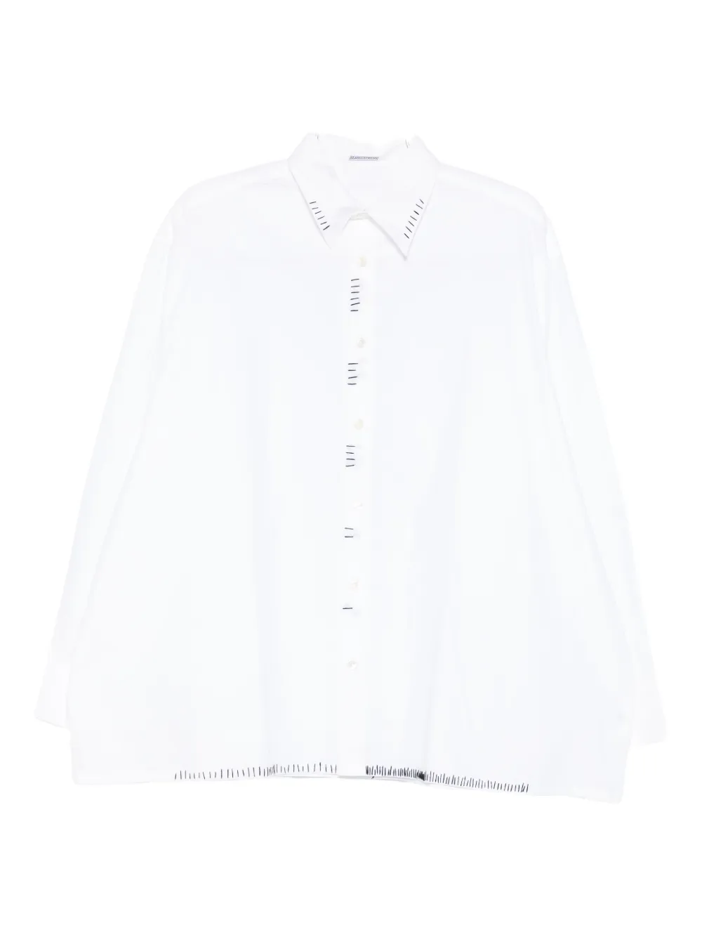 

Рубашка с отделкой строчкой Glass Cypress, белый