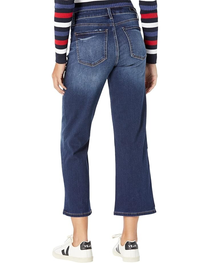 

Джинсы KUT from the Kloth Charlotte High-Rise Fab AB Culottes in Resolved, цвет Resolved