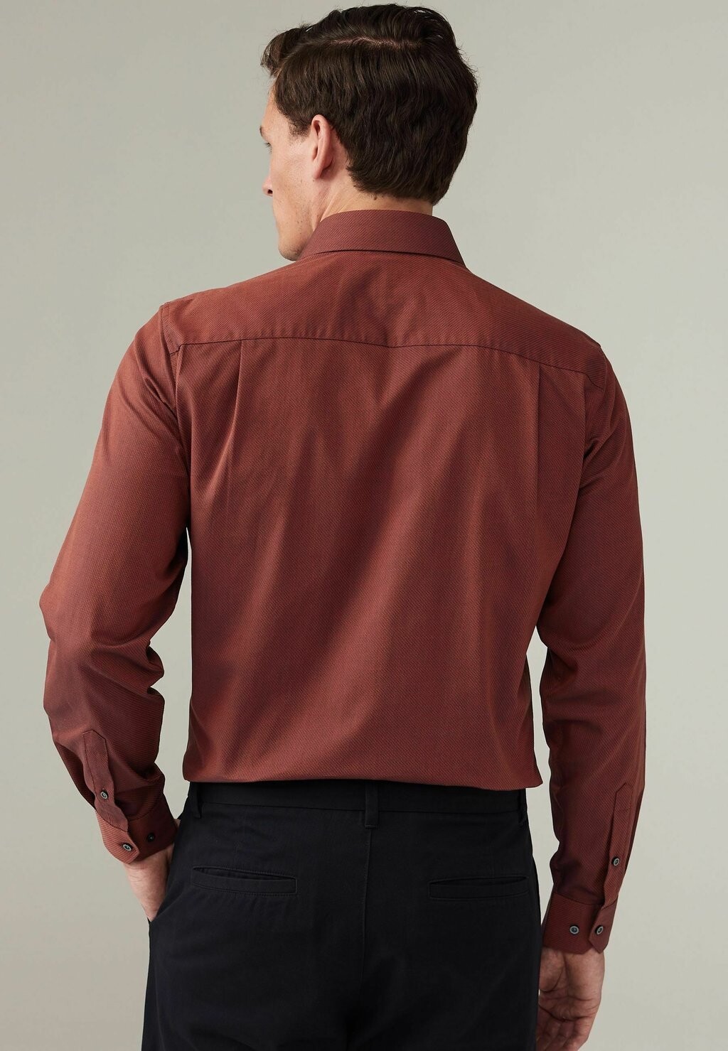 

Рубашка SIGNATURE REGULAR FIT Next, коричневый