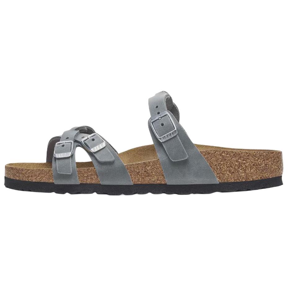 Женские плетеные сандалии Franca из ЭВА, устойчивые к истиранию, серые, узкие Birkenstock, Gray