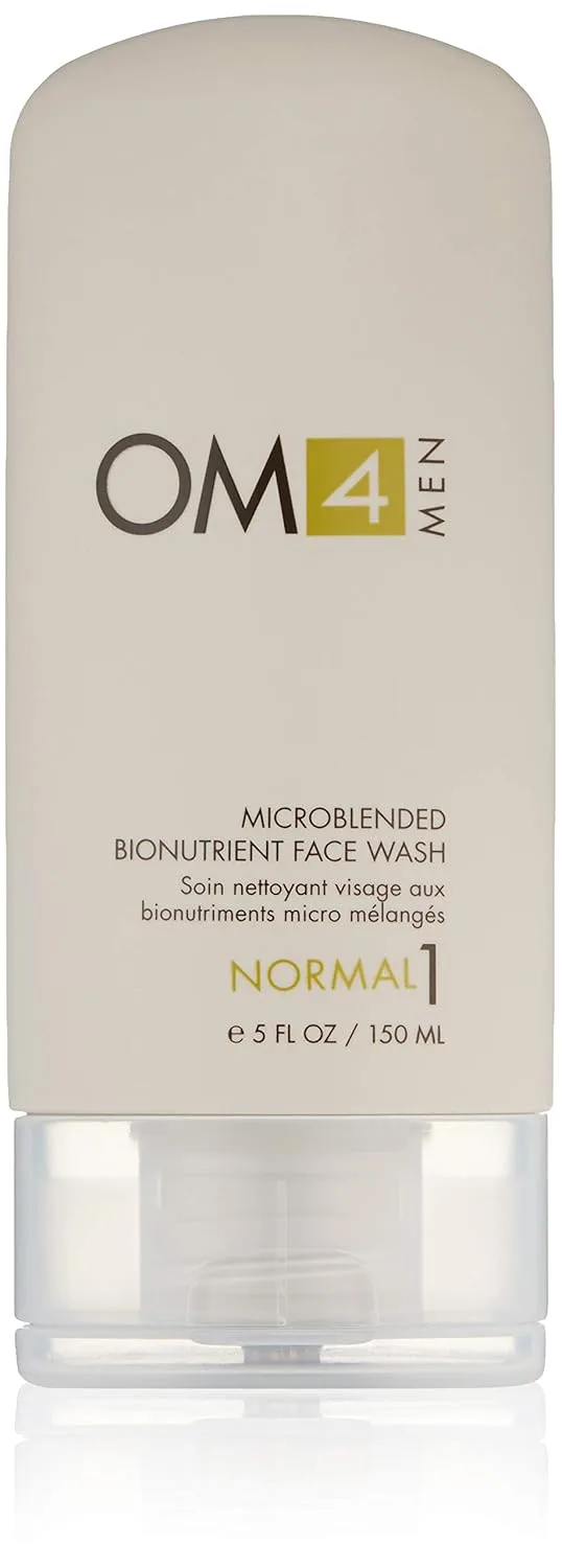 Гель для умывания Organic Male — OM4 Normal Step - Микросмешанный биопитательный - Очищающий гель с антиоксидантами и