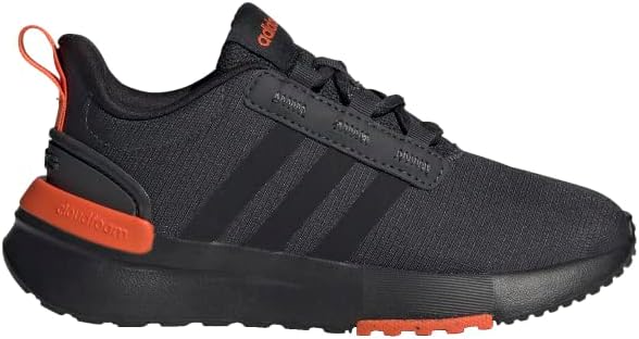 Кроссовки для бега adidas Racer TR21 для детей и подростков, черный/оранжевый — фото 2