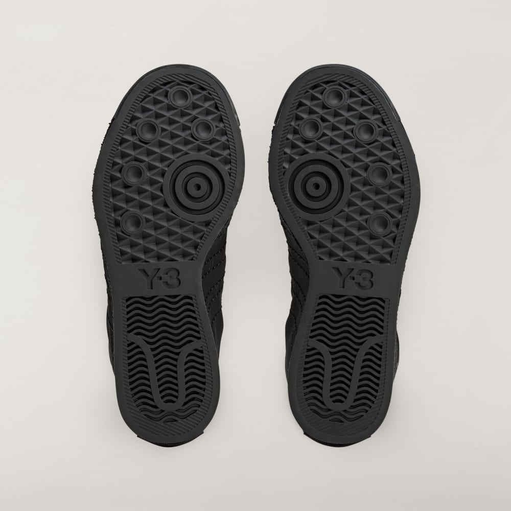 Высокие кроссовки Adidas Y-3 Nizza Hi, цвет Black/Black/Black — фото 3