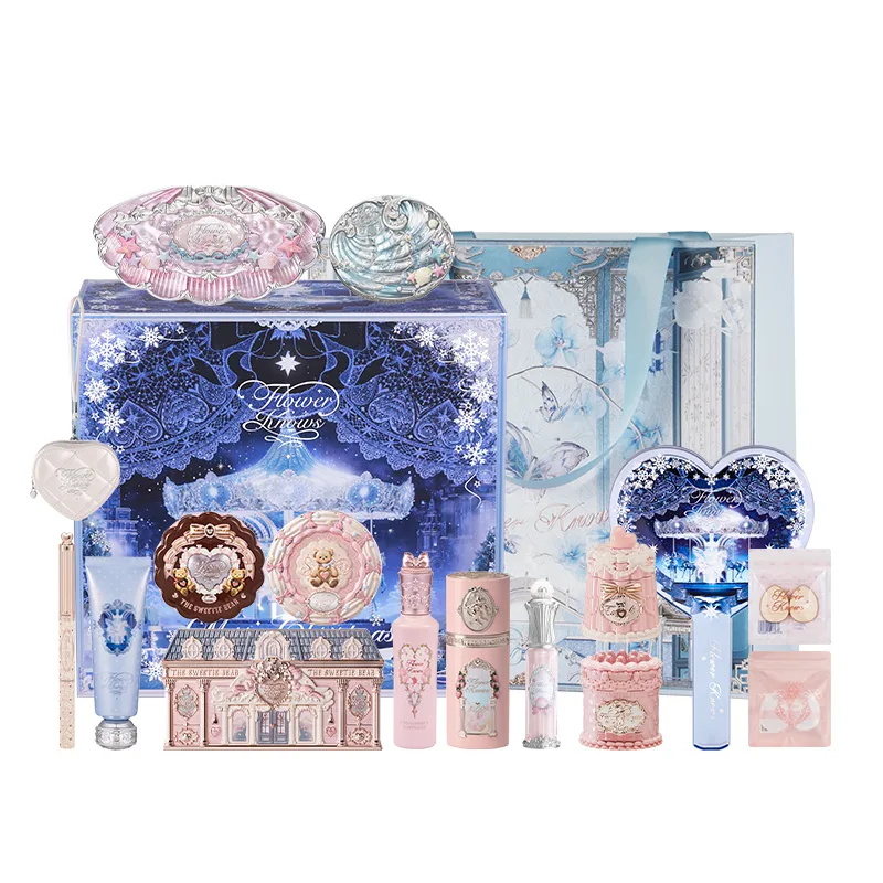 Flower Knows SNOW HOUSE Box Natural Matte No Transfer Clear New Year Gift, Sweet Dream Mailbox