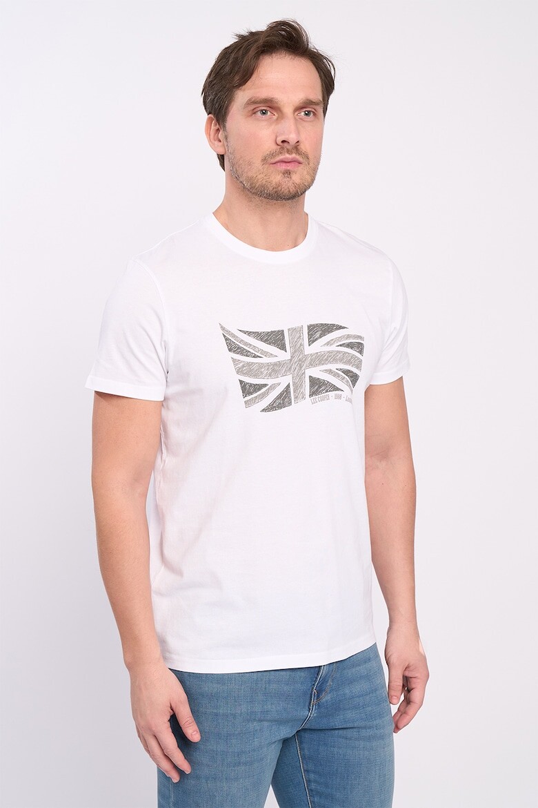 

Футболка с фигурным принтом Lee Cooper, белый