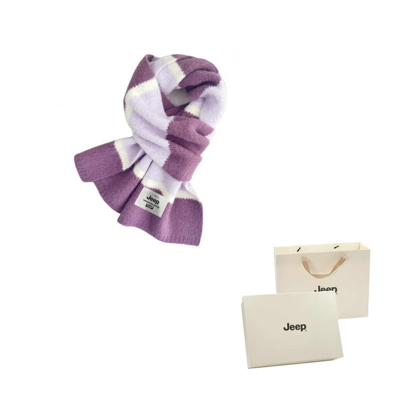 

Вязаный шарф Unisex Jeep, фиолетовый