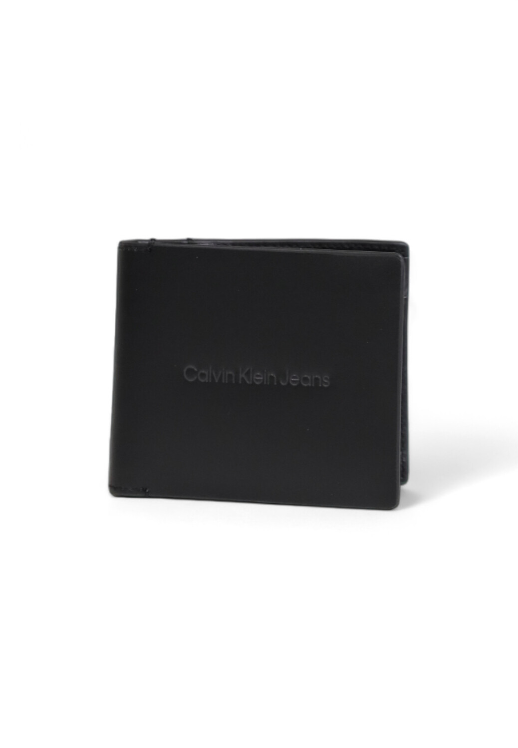 

Кошелек мужской Calvin Klein кожаный с логотипом бренда, черный