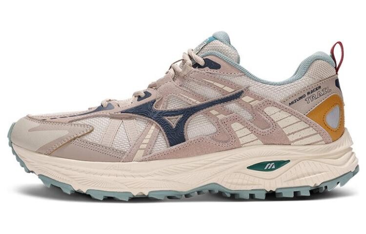 

Кроссовки Racer Trail Running унисекс с низким верхом бежево-коричневый Mizuno