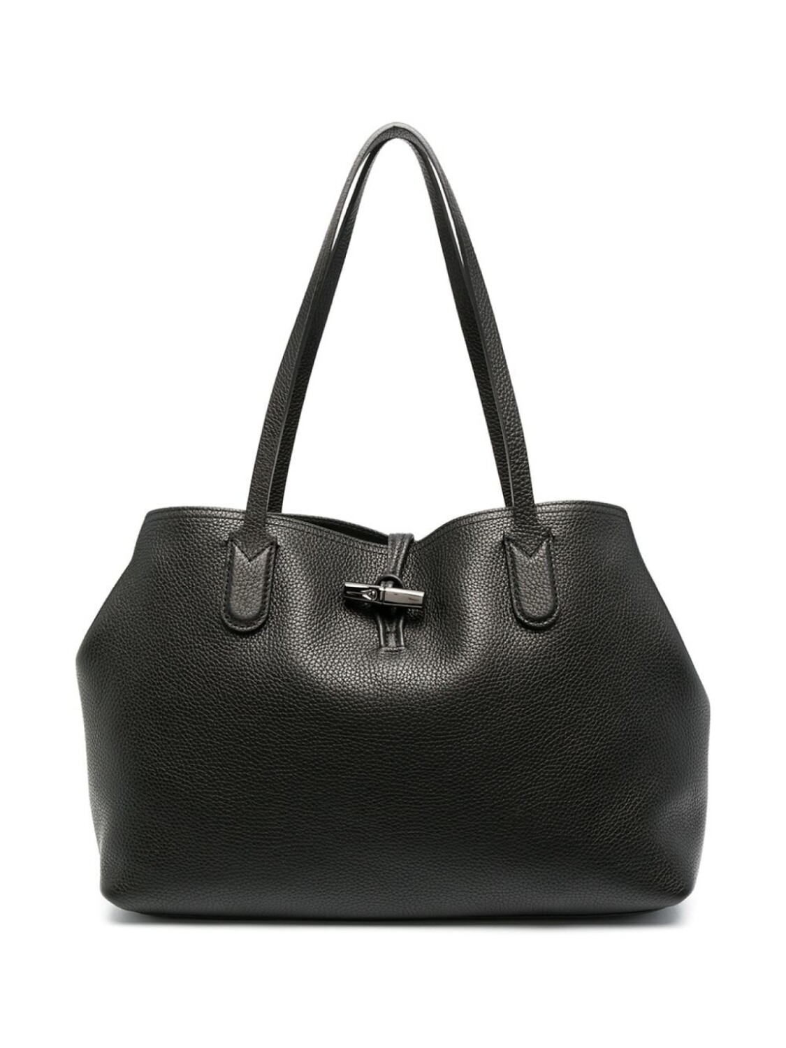 

Сумка на плечо Rosea Longchamp, черный, Серый, Сумка на плечо Rosea Longchamp, черный