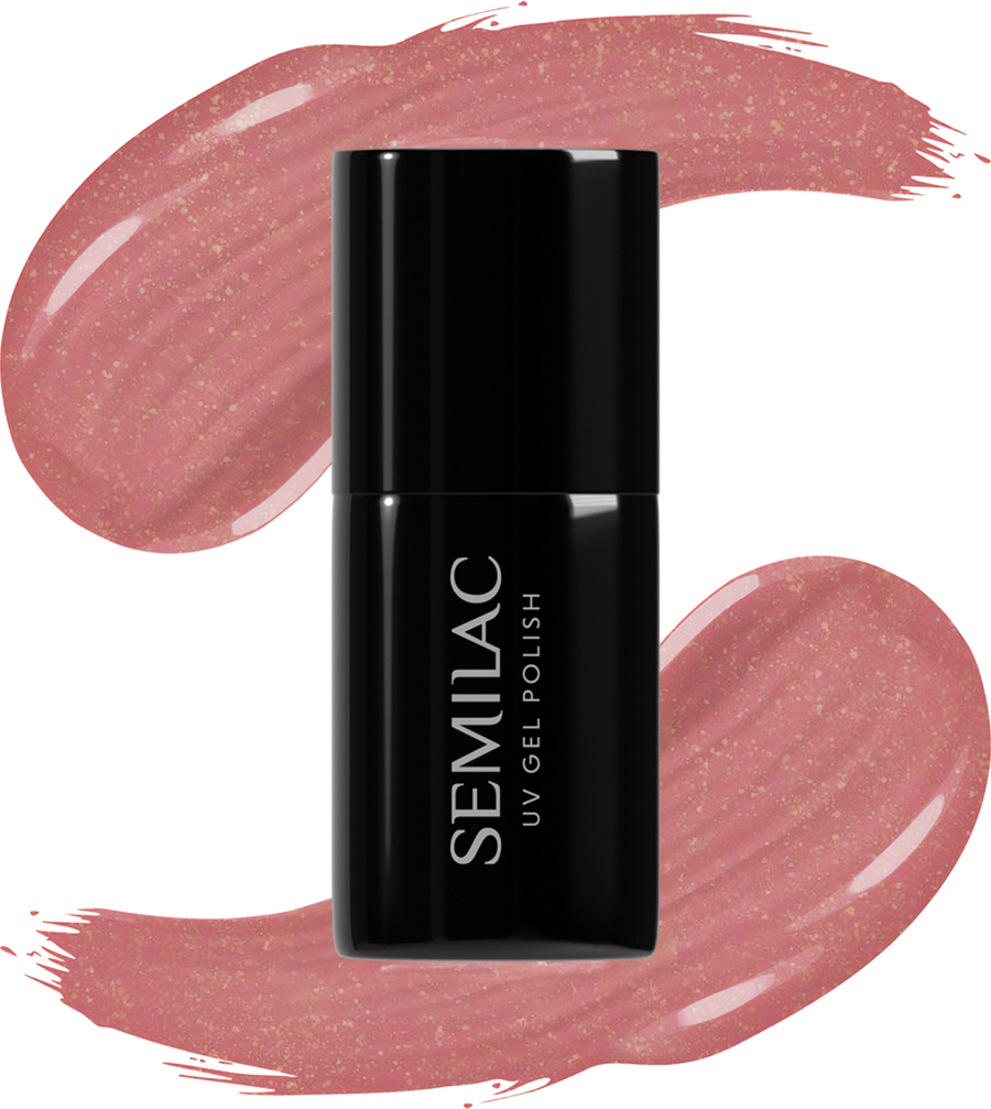 

УФ-лак для ногтей Semilac 378 UV Nagellack Shimmer Stone Amber