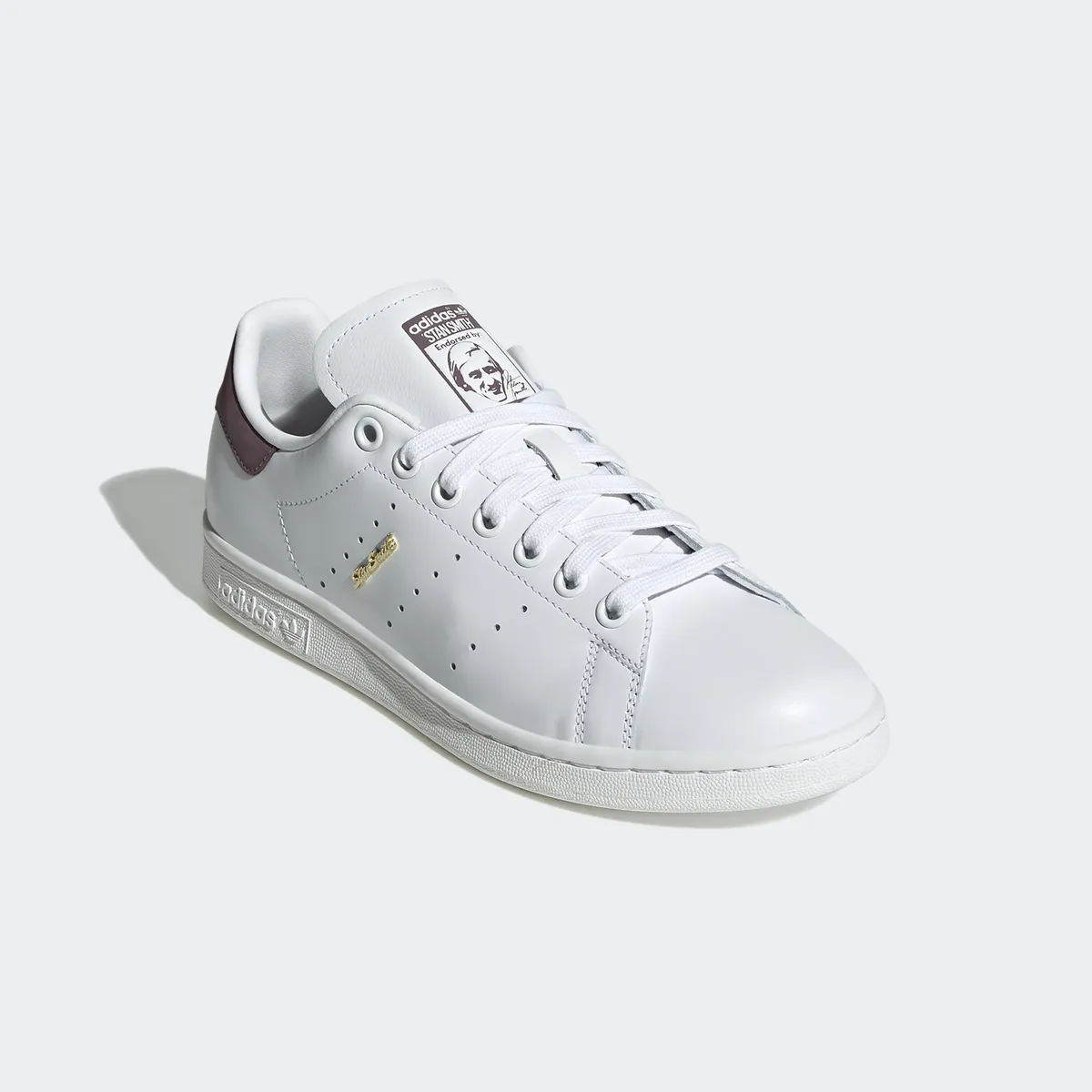 

Кроссовки Adidas Originals "STAN SMITH", цвет Cloud White / Gold Metallic / Shadow Fig