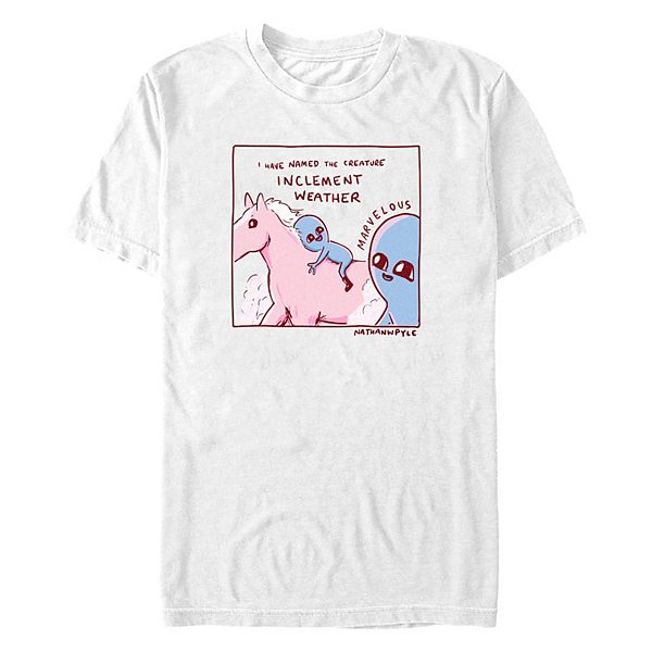 

Футболка Big & Tall с принтом для непогоды Licensed Character