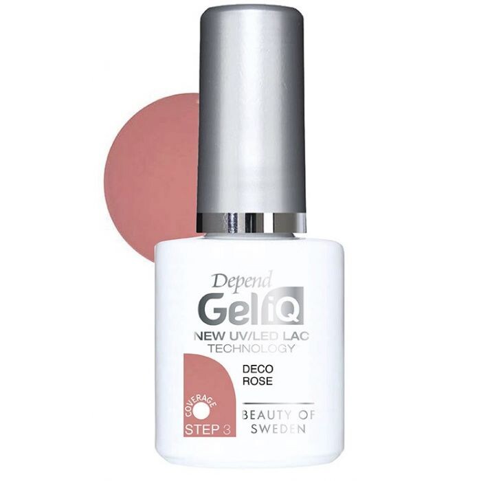 

Лак для ногтей Esmalte de Uñas Semipermanente Depend Gel Iq, Deco Rose