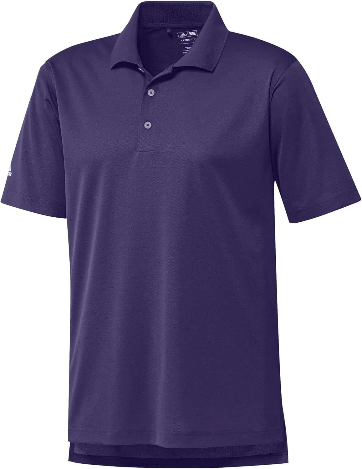 Мужское поло adidas Climalite Solid, цвет College Purple