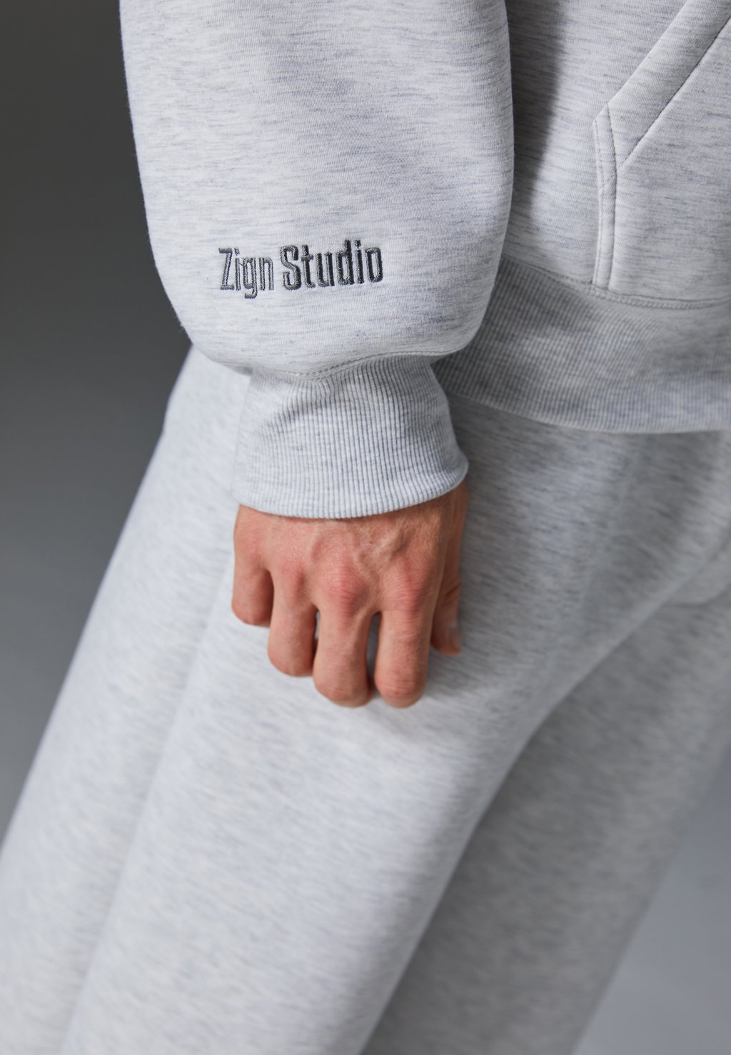

Толстовка UNISEX Zign Studio, серый