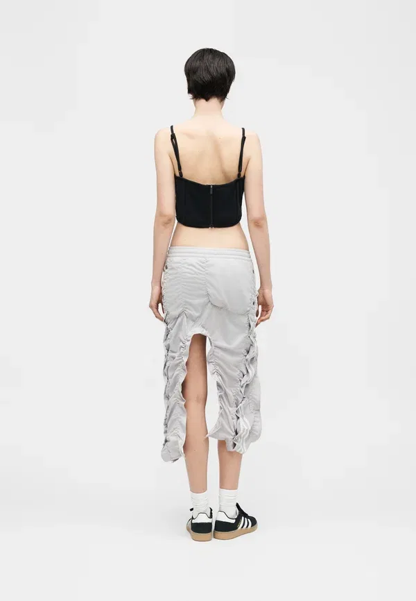 Мини-юбка Adidas Originals, серый — фото 4