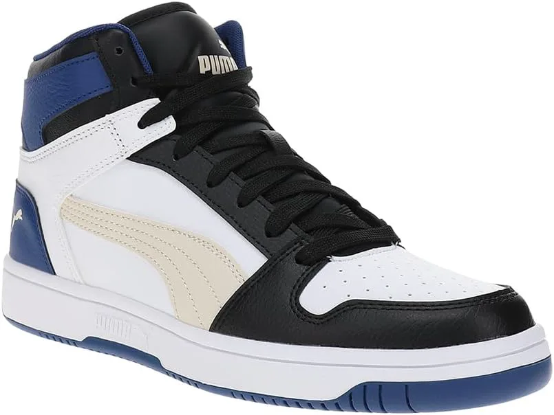 Мужские кроссовки PUMA Rebound Layup Rcl High - белые, повседневные, белый — фото 2