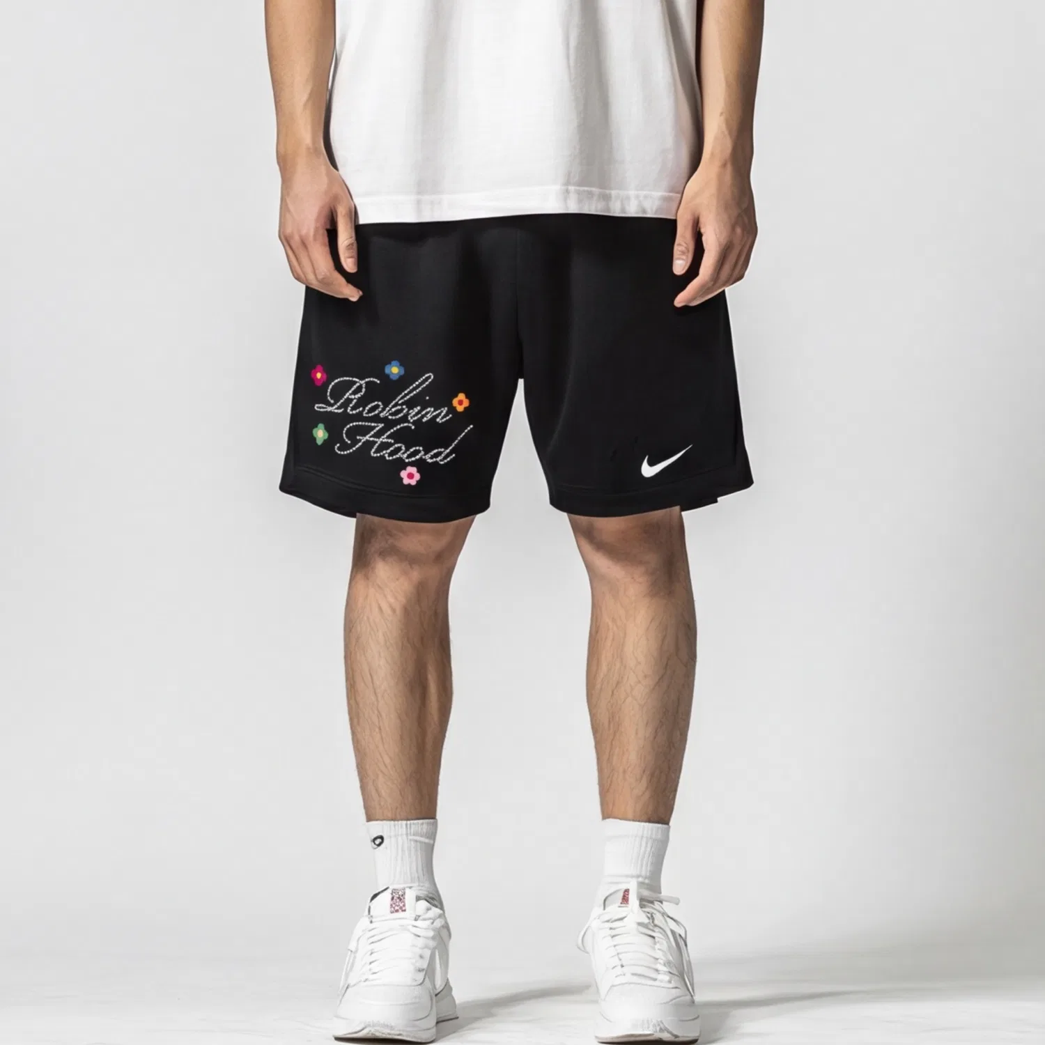 Шорты повседневные Dri Fit Nike черные — фото 4