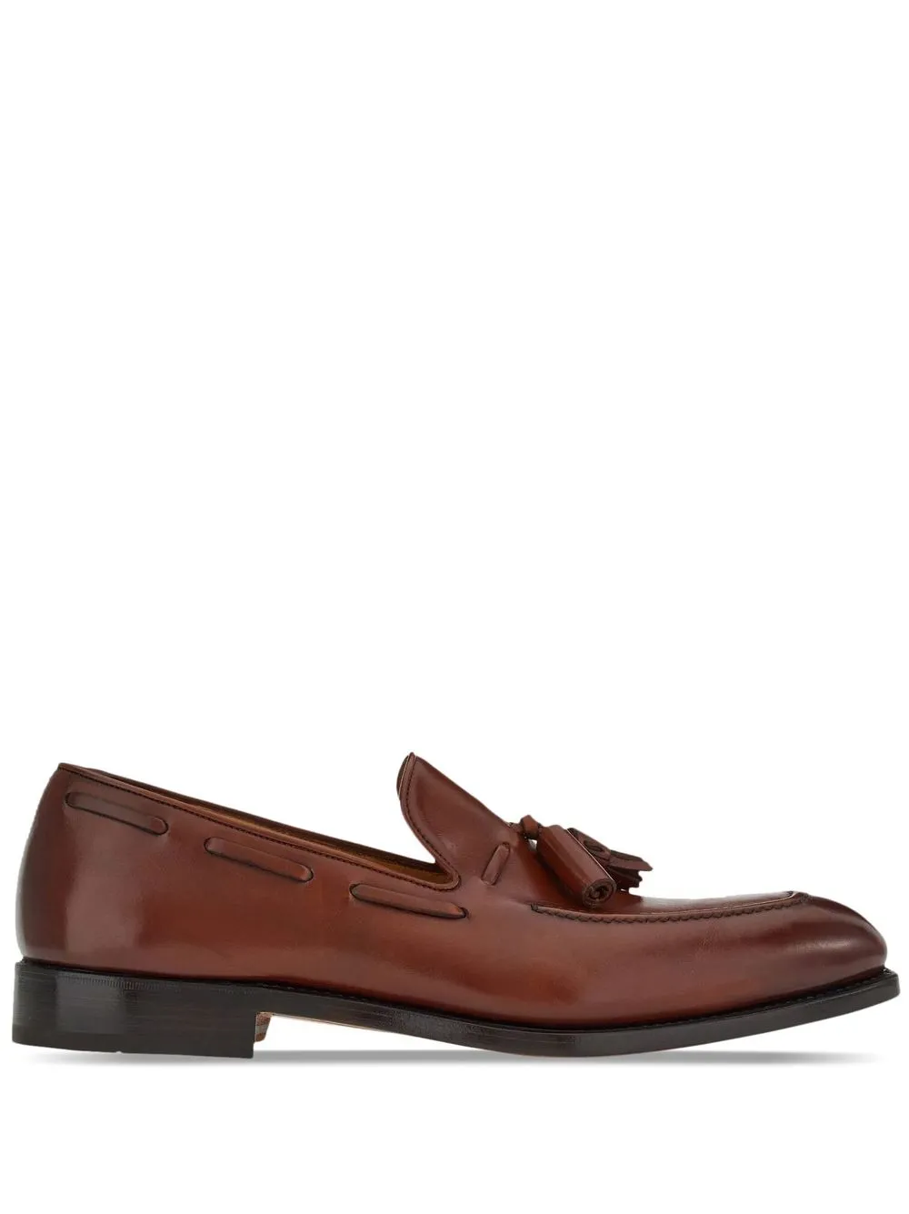 

Лоферы с кисточками Ferragamo, коричневый