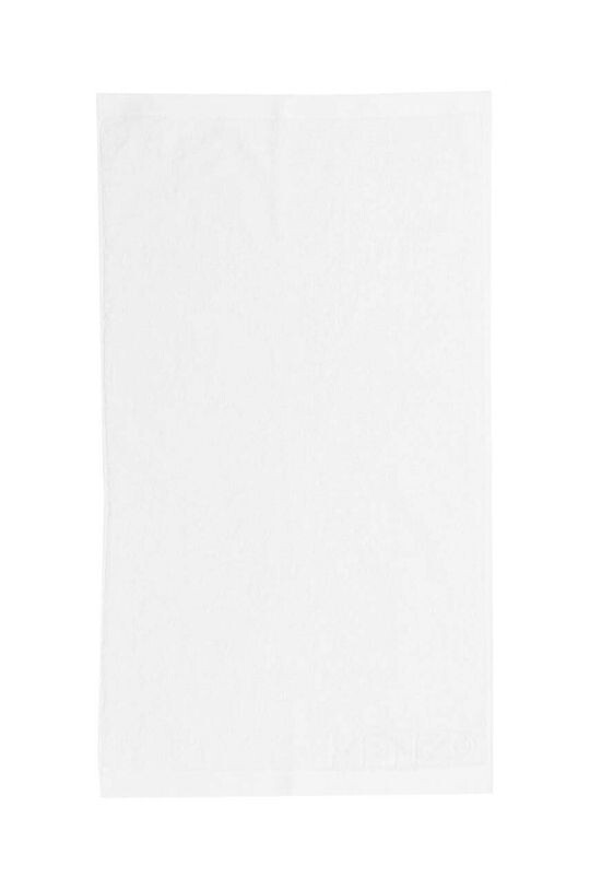 

Полотенце маленькое Iconic White из хлопка 45х70 см Kenzo, белый