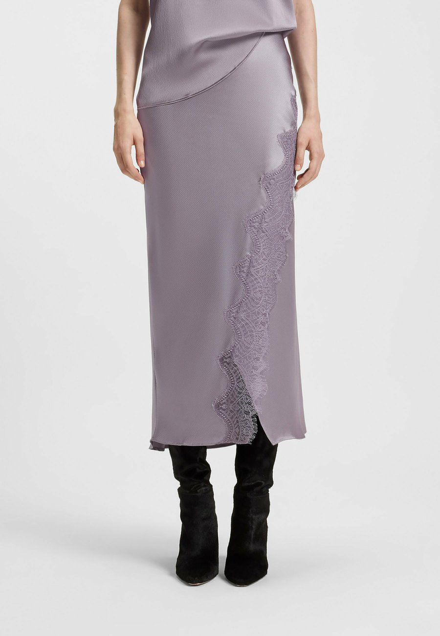 

Юбка BOSS A-line skirt, Light Purple Four/Purple