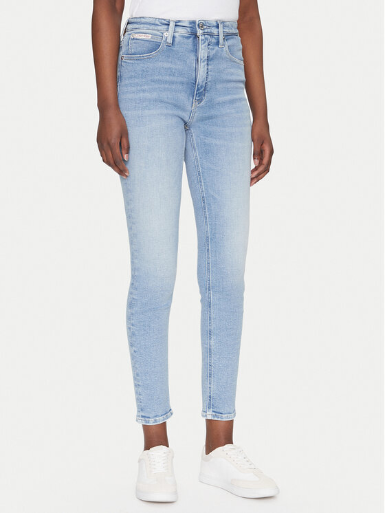 

Обтягивающие джинсы J20J225141 Calvin Klein Jeans, синий