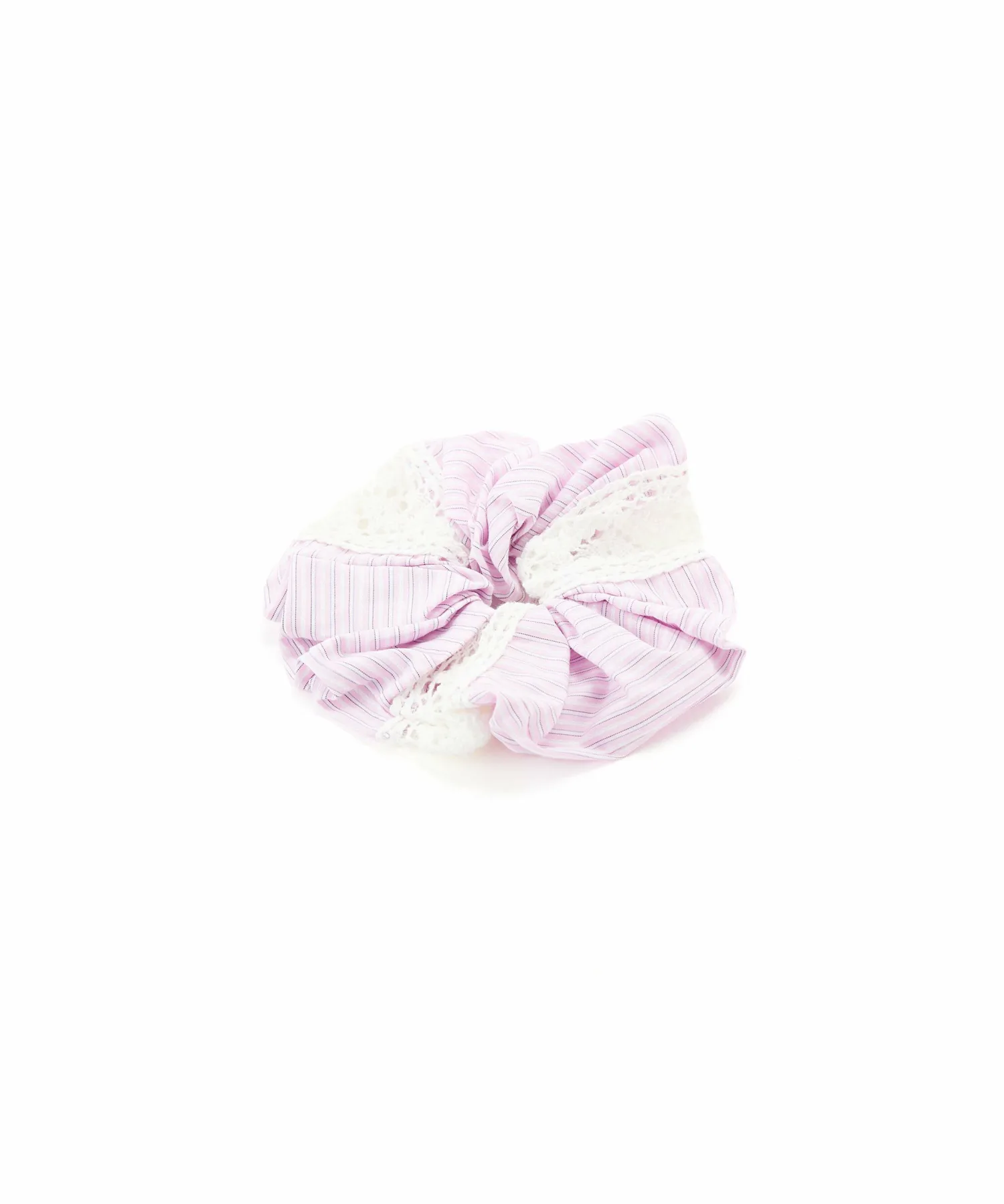 Резинка для волос в полоску Casselini, pink