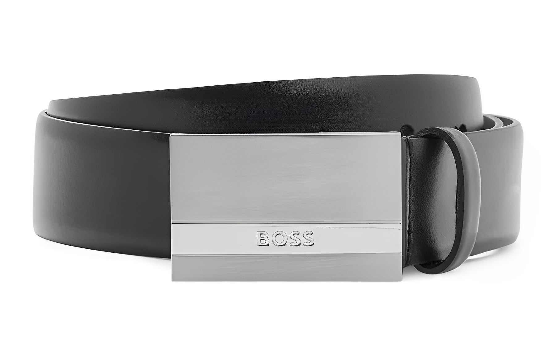 

HUGO BOSS Кожаный женский ремень шириной 3.5 см, Black