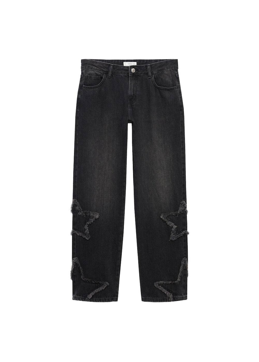 

Обычные джинсы MANGO TEEN Star, черный