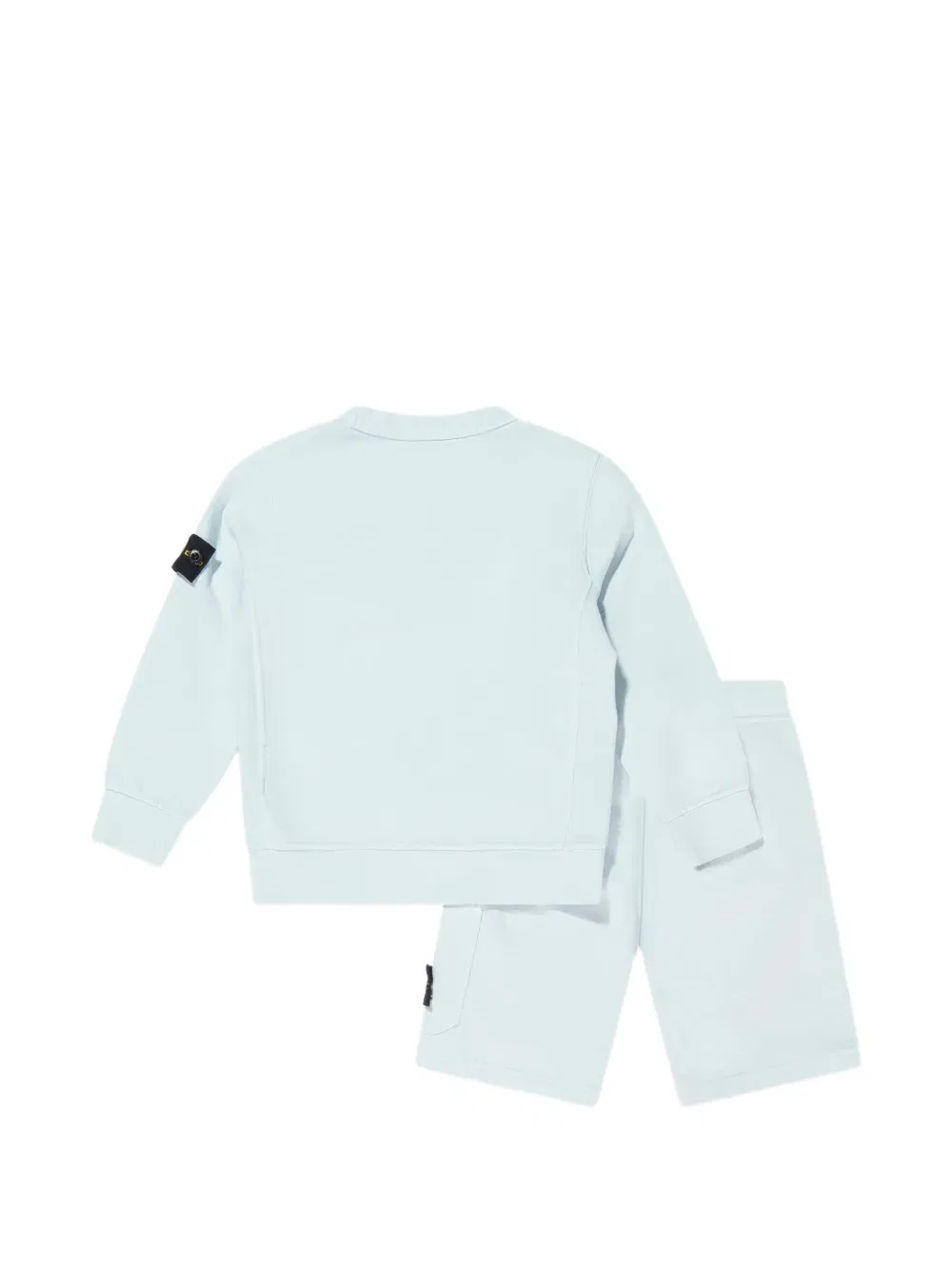 Комплект шорт с накладными карманами Stone Island Junior, синий — фото 2