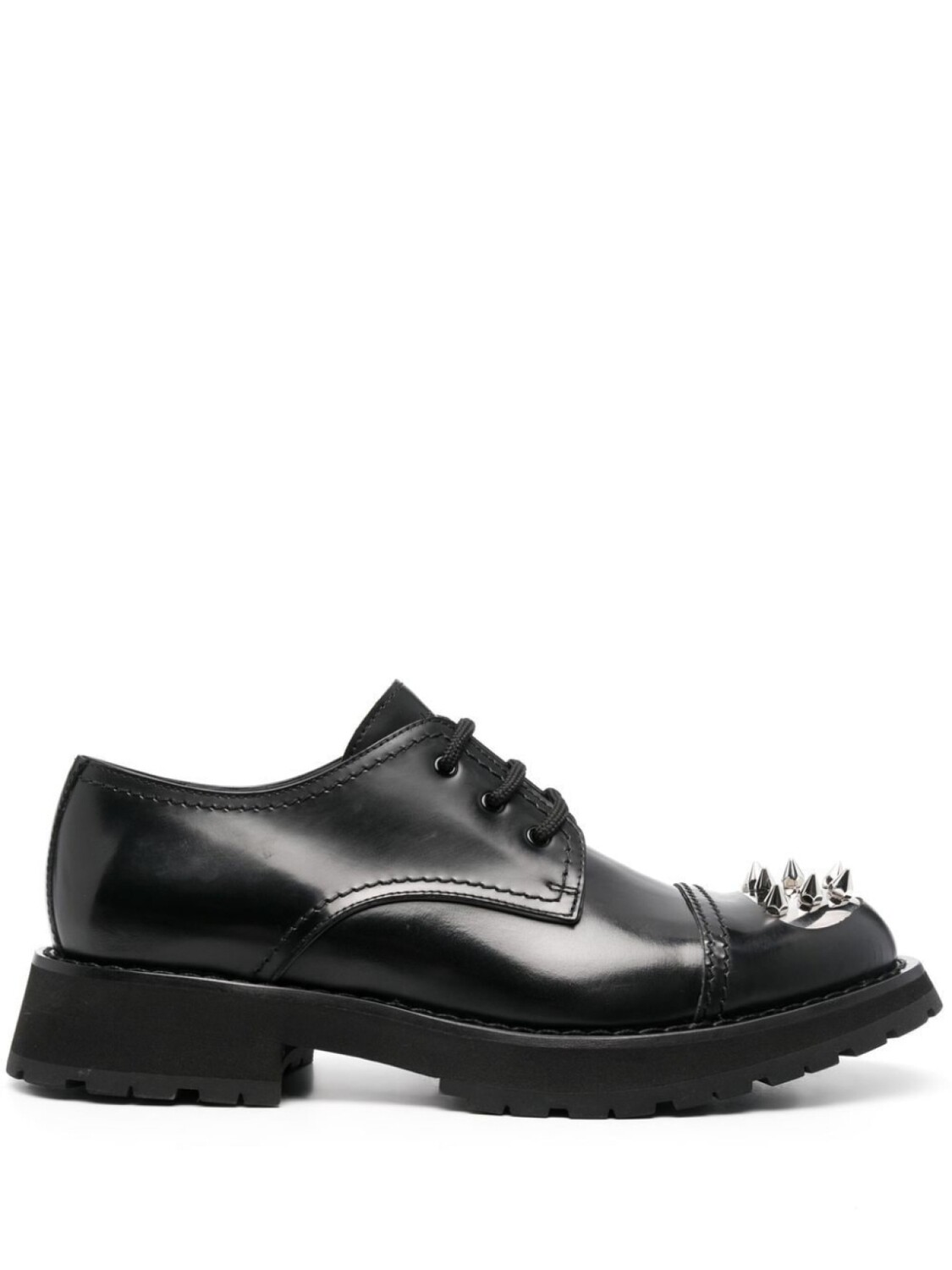 

Alexander McQueen оксфорды с заклепками, черный