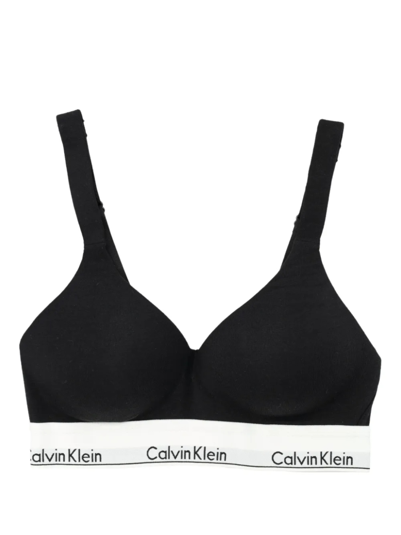 

Бюстгальтер с логотипом Calvin Klein, черный