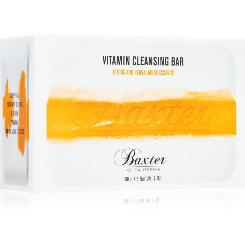 

Baxter of California Vitamin Cleansing Bar питательное жидкое мыло с цитрусовыми и травяно-мускусными нотками 198 г