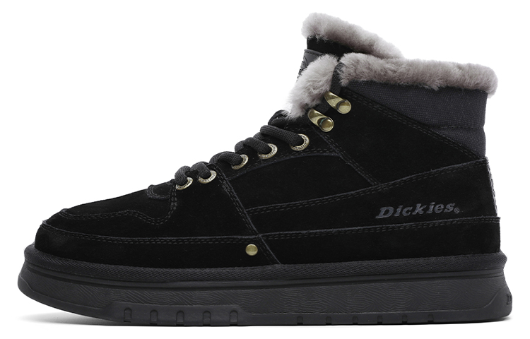 

Dickies Тёплые зимние ботинки мужские чёрные 11,5 см, цвет Black