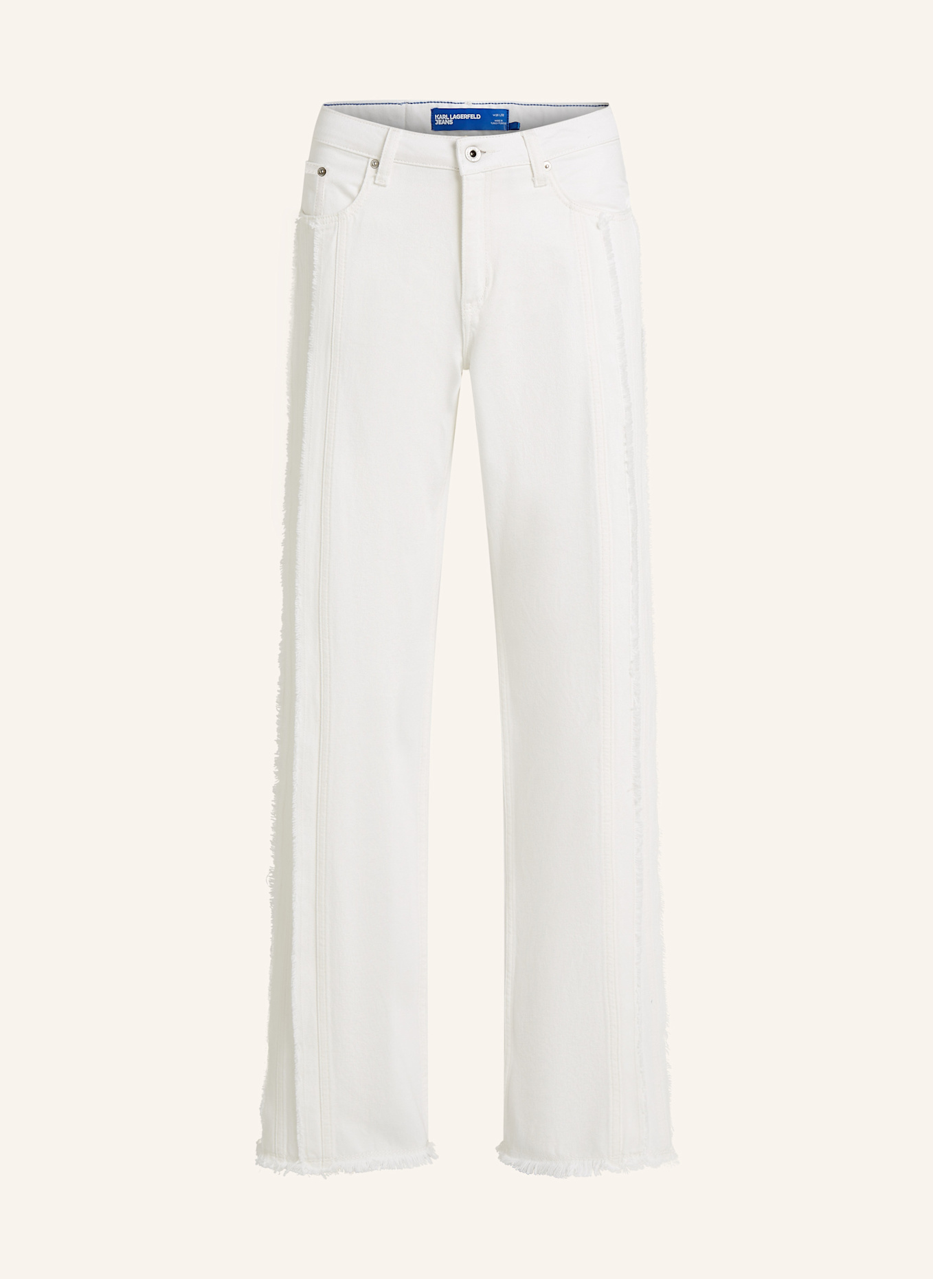 

Джинсы свободного кроя Karl Lagerfeld Jeans, белый