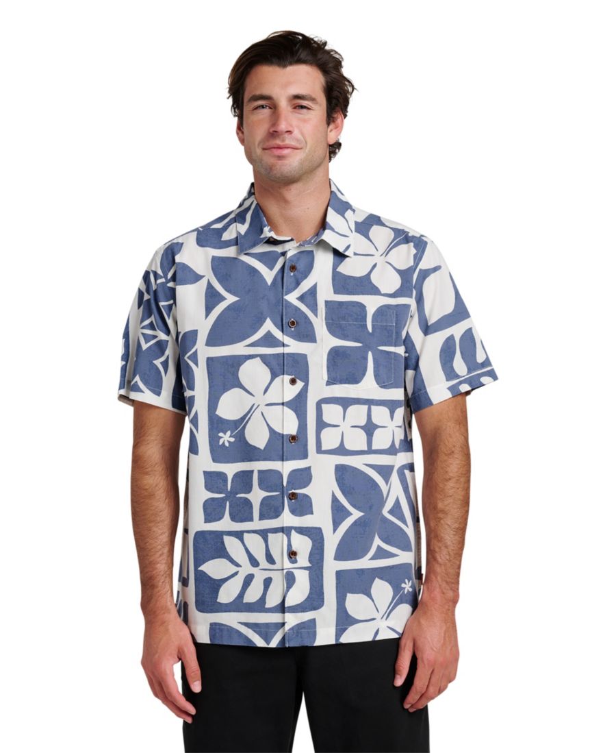 

Мужская рубашка Quiksilver Tiki Island Quiksilver Waterman, Flint Stone