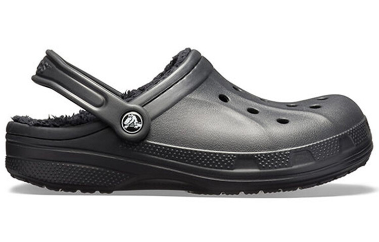 Сабо Crocs Classic Clog Crocs Stay Warm Wear-Resistant Sports Unisex Black Sandals