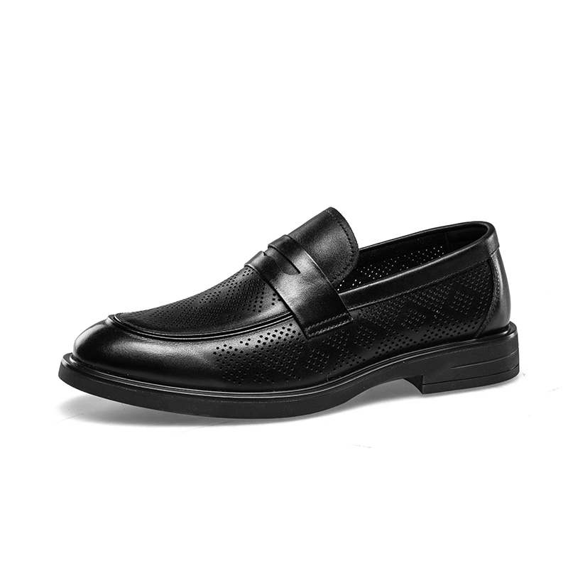 Мужские повседневные туфли Low top KANGNAI, темно-коричневый — фото 4