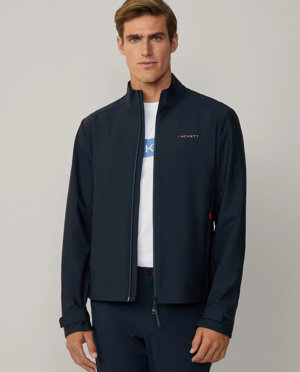 

Мужская водонепроницаемая куртка Hackett Sport, темно-синий