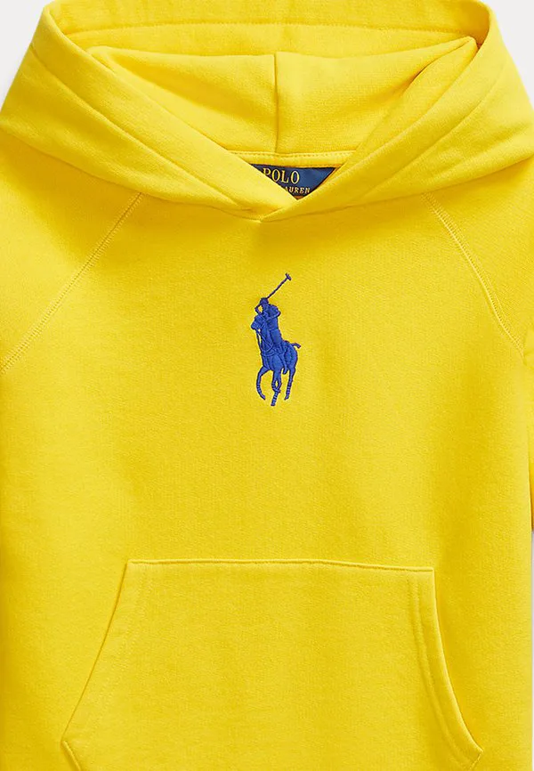 Толстовка с капюшоном Polo Ralph Lauren, Racing Yellow — фото 3