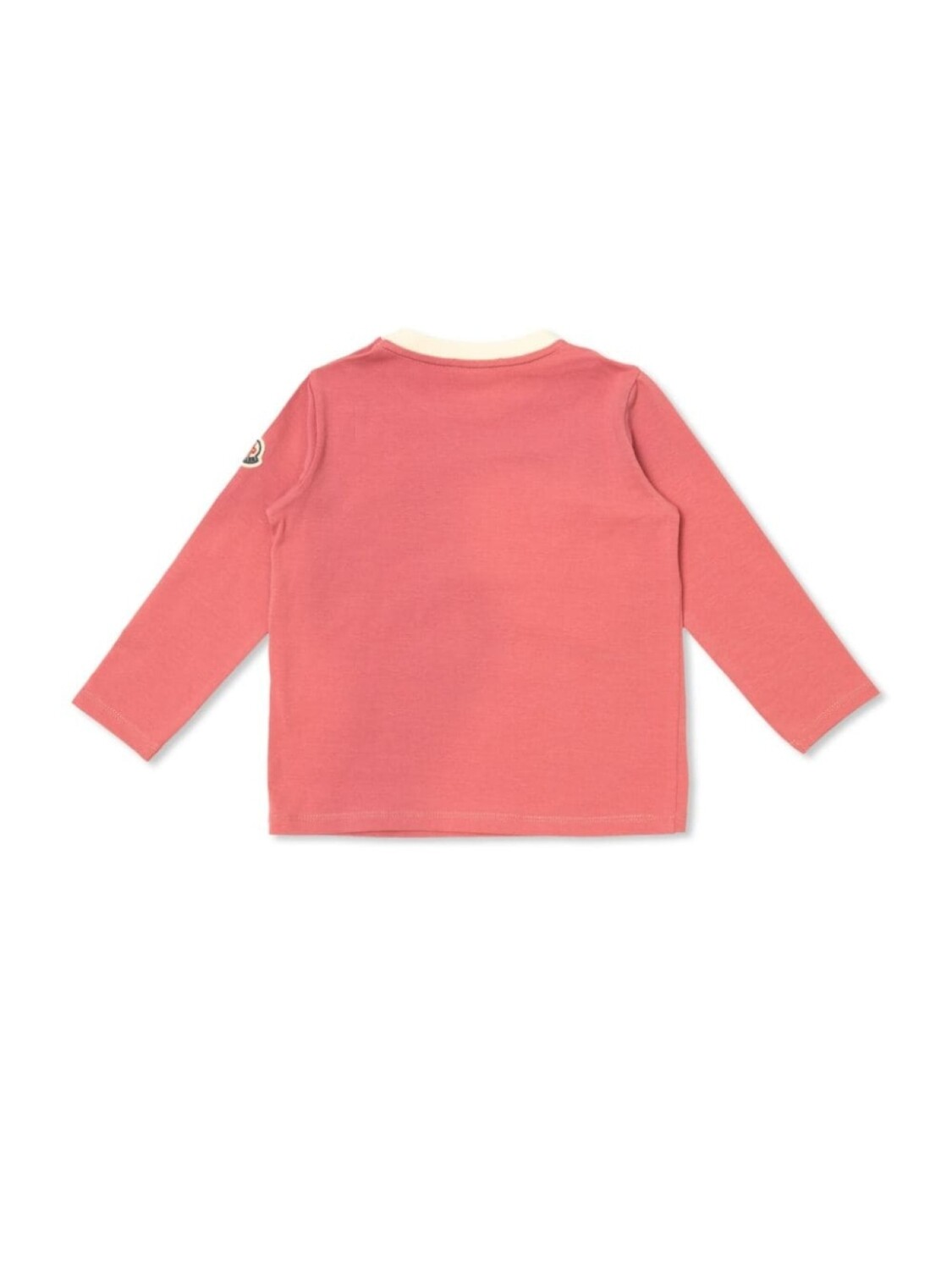 Moncler Enfant футболка с длинным рукавом, розовый — фото 2